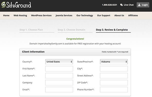 domain information