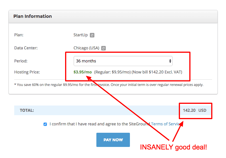 step 3 siteground