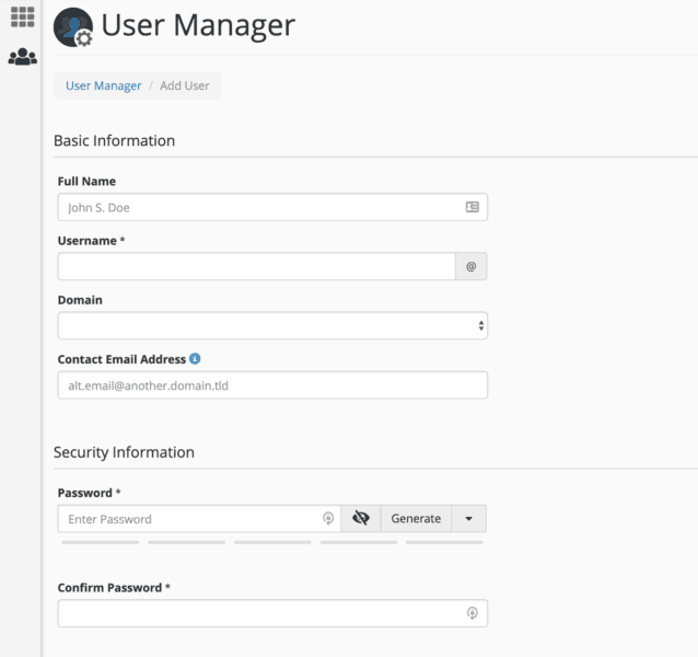 user manager