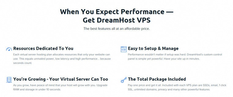 Get Dreamhost VPS Page