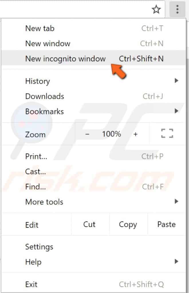 Incognito Window