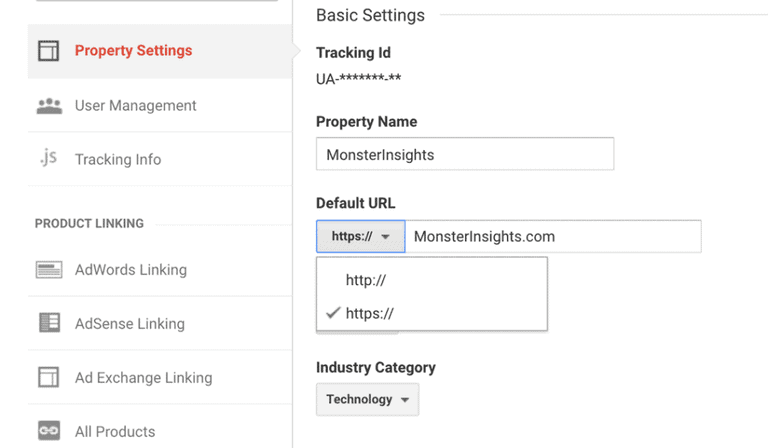 Updating Links in Google Analytics