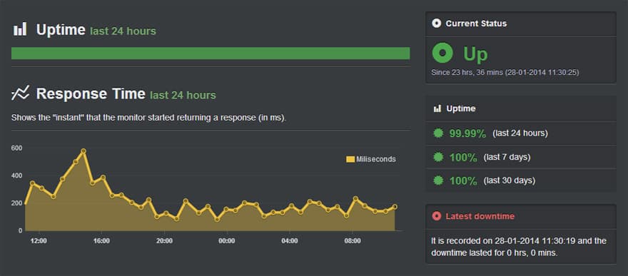 uptime monitoring service