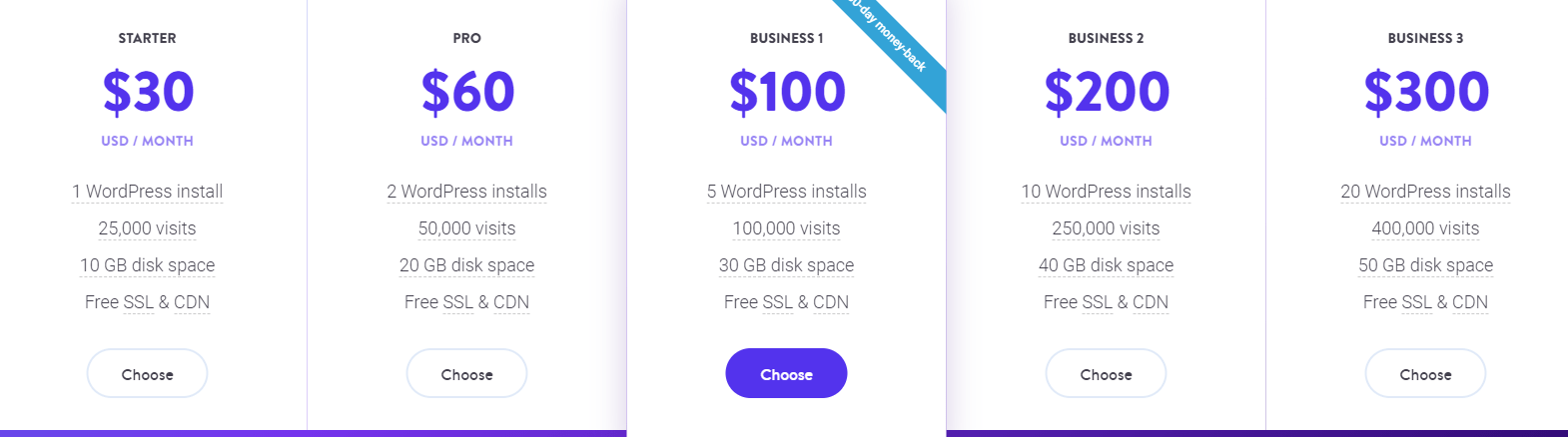 wp kinsta pricing